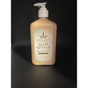 HEMPZ Glow Getter Herbal Moisturizer Bergamot Warm Vanilla Hydrate Shimmer